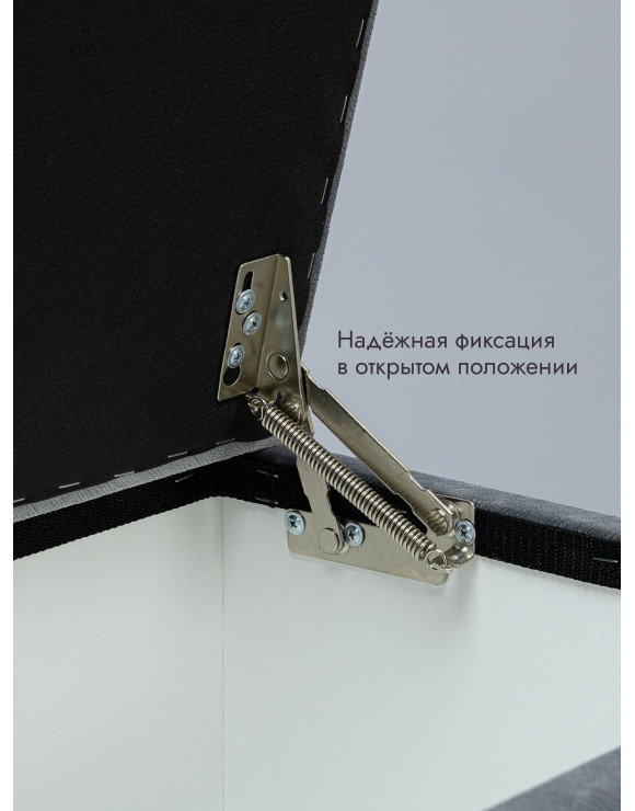 Пуф - Банкетка Ричмонд 96/серый